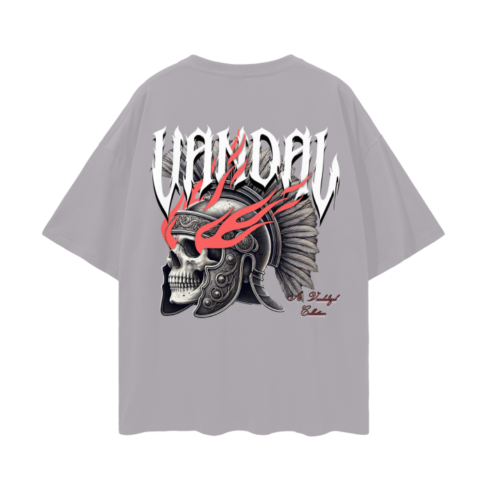 Thieves of Steel "Warriors Undying Spirit" - Oversize Deep Drop Shoulder Tee