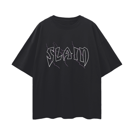 Dark Vantasy: SLAIN- Divine's Deadliest - Oversized Deep Drop Tee