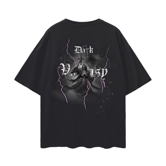 Dark Vantasy: SLAIN- Divine's Deadliest - Oversized Deep Drop Tee